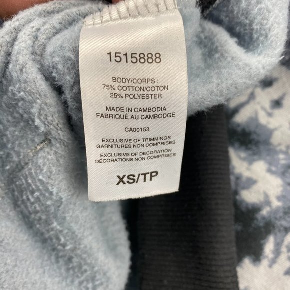 Champion Sweater Women Extra Small XS Black Gray Hoodie Spell Out Embroidered - Picture 8 of 12
